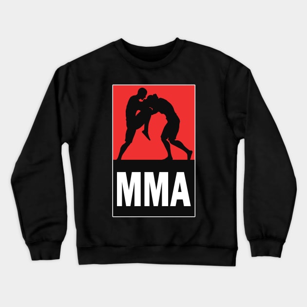 MMA Crewneck Sweatshirt by dajabal